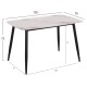 ΣΕΤ ΤΡΑΠΕΖΑΡΙΑΣ 5ΤΜΧ RAVEN HM21266.02 ΚΕΡΑΜΙΚΟ TOP CALACATTA--ΚΡΕΜ PU