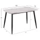 ΣΕΤ ΤΡΑΠΕΖΑΡΙΑΣ 5ΤΜΧ RAVEN HM21266.02 ΚΕΡΑΜΙΚΟ TOP CALACATTA--ΚΡΕΜ PU