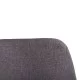 ΣΕΤ ΤΡΑΠΕΖΑΡΙΑΣ 5ΤΜΧ LEOMOR HM21270.02 ΤΡΑΠΕΖΙ & 4 ΚΑΡΕΚΛΕΣ - ΚΑΦΕ ΥΦΑΣΜΑ