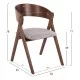 ΣΕΤ ΤΡΑΠΕΖΑΡΙΑΣ 5ΤΜΧ NEKKER HM21340.01 ΤΡΑΠΕΖΙ ΑΠΟ MDF--ΚΑΡΕΚΛΕΣ ΑΠΟ RUBBERWOOD