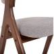 ΣΕΤ ΤΡΑΠΕΖΑΡΙΑΣ 5ΤΜΧ NEKKER HM21340.01 ΤΡΑΠΕΖΙ ΑΠΟ MDF--ΚΑΡΕΚΛΕΣ ΑΠΟ RUBBERWOOD