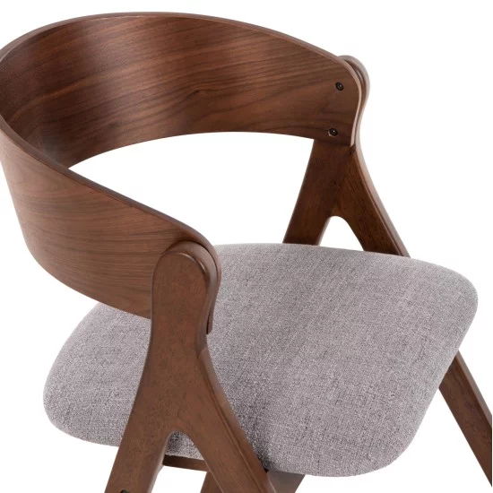 ΣΕΤ ΤΡΑΠΕΖΑΡΙΑΣ 5ΤΜΧ NEKKER HM21340.01 ΤΡΑΠΕΖΙ ΑΠΟ MDF--ΚΑΡΕΚΛΕΣ ΑΠΟ RUBBERWOOD