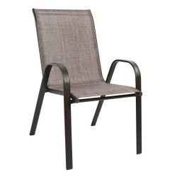 ΣΕΤ ΤΡΑΠΕΖΑΡΙΑΣ 5ΤΜΧ HM5201.01 ΓΚΡΙ ΜΕΤΑΛΛΙΚΟ ΜΕ 4 ΚΑΡΕΚΛΕΣ & ΤΡΑΠΕΖΙ 150Χ90