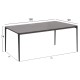 ΣΕΤ ΤΡΑΠΕΖΑΡΙΑΣ 7ΤΜΧ STAD HM10863.01 ΓΚΡΙ ΑΛΟΥΜΙΝΙΟ-SINTERED STONE TOP-OLEFIN
