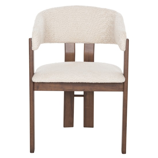 ΣΕΤ ΤΡΑΠΕΖΑΡΙΑΣ 7ΤΜΧ ZARRA HM21338.01 ΤΡΑΠΕΖΙ ΑΠΟ MDF--ΚΑΡΕΚΛΕΣ ΜΕ ΜΠΟΥΚΛΕ ΥΦΑΣΜΑ