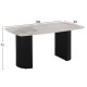 ΣΕΤ ΤΡΑΠΕΖΑΡΙΑΣ 7ΤΜΧ MINAO HM21362 ΚΕΡΑΜΙΚΟ TOP/MDF ΠΟΔΙΑ--PU ΚΑΦΕ/ΜΕΤΑΛ.ΠΟΔΙΑ