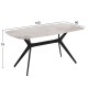 ΣΕΤ ΤΡΑΠΕΖΑΡΙΑΣ 7ΤΜΧ AIKA HM21364 ΚΕΡΑΜΙΚΟ TOP/ΜΕΤΑΛ. ΠΟΔΙΑ--PU ΓΚΡΙ/ΜΕΤΑΛ.ΠΟΔΙΑ