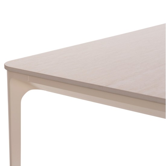 ΣΕΤ ΤΡΑΠΕΖΑΡΙΑΣ 9ΤΜΧ STAD HM10865.02 ΜΠΕΖ ΑΛΟΥΜ.& OLEFIN-ΛΕΥΚΟ SINTERED STONE TOP