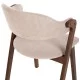 ΣΕΤ ΤΡΑΠΕΖΑΡΙΑΣ 9ΤΜΧ RIDER HM21341 ΤΡΑΠΕΖΙ ΑΠΟ MDF--ΚΑΡΕΚΛΕΣ RUBBERWOOD & ΥΦΑΣΜΑ