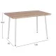 ΣΕΤ ΤΡΑΠΕΖΑΡΙΑΣ ΕΣ.ΧΩΡΟΥ 5ΤΜΧ PALOMA HM11389 ΛΕΥΚΟ-SONAMA MDF TOP