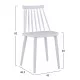 ΣΕΤ ΤΡΑΠΕΖΑΡΙΑΣ ΕΣ.ΧΩΡΟΥ 5ΤΜΧ PALOMA HM11389 ΛΕΥΚΟ-SONAMA MDF TOP