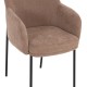 ΣΕΤ ΤΡΑΠΕΖΑΡΙΑΣ ΕΣ.ΧΩΡΟΥ 9ΤΜΧ RINER HM10959.03 MDF ΚΑΡΥΔΙ--ΥΦΑΣΜΑ TAUPE