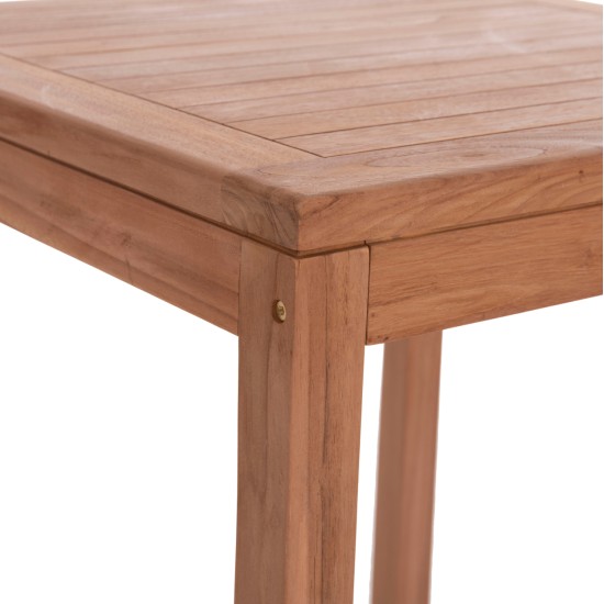 ΣΕΤ ΤΡΑΠΕΖΙ ΜΕ 2 ΣΚΑΜΠΟ ΜΠΑΡ BOLMAR HM10917 ΞΥΛΟ TEAK ΣΕ ΦΥΣΙΚΟ ΧΡΩΜΑ
