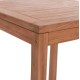 ΣΕΤ ΤΡΑΠΕΖΙ ΜΕ 2 ΣΚΑΜΠΟ ΜΠΑΡ PRESSCOT HM10918 ΞΥΛΟ TEAK ΣΕ ΦΥΣΙΚΟ ΧΡΩΜΑ
