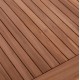 ΣΕΤ ΤΡΑΠΕΖΙ ΜΕ 4 ΣΚΑΜΠΟ ΜΠΑΡ NIKOL HM10916 ΞΥΛΟ TEAK ΣΕ ΦΥΣΙΚΟ ΧΡΩΜΑ