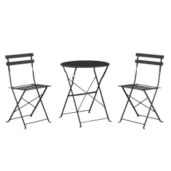 ΣΕΤ ΖΑΠΠΕΙΟΥ 3TMX SOPHIE HM21118.02 ΜΕΤΑΛΛΙΚΟ ΣΕ ΜΑΥΡΟ ΧΡΩΜΑ