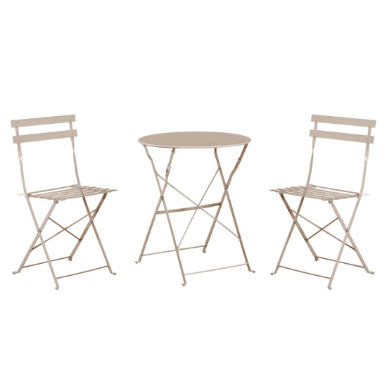 ΣΕΤ ΖΑΠΠΕΙΟΥ 3TMX SOPHIE HM21118.04 ΜΕΤΑΛΛΙΚΟ ΣΕ ΚΑΠΟΥΤΣΙΝΟ ΧΡΩΜΑ