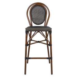 ΣΚΑΜΠΟ ΑΛΟΥΜΙΝΙΟΥ AZARIA HM5059 BAMBOO LOOK ΚΑΦΕ ΜΕ TEXTLINE 44x52x115Υεκ