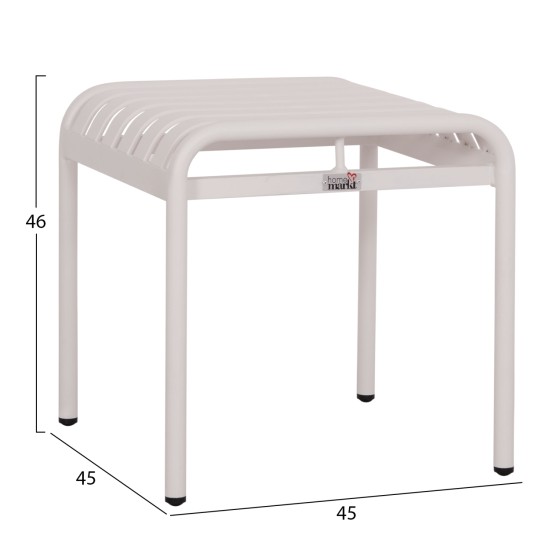 ΣΚΑΜΠΟ ΑΛΟΥΜΙΝΙΟΥ RACHEL HM6340.02 ΛΕΥΚΟ 45x45x46Υεκ. ΣΚΑΜΠΟ ΑΛΟΥΜΙΝΙΟΥ RACHEL HM6340.02 ΛΕΥΚΟ 45x45x46Υεκ.