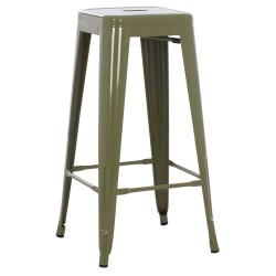 ΣΚΑΜΠΟ BAR ΜΕΤΑΛΛΙΚΟ MELITA ΣΕ DARK OLIVE GREEN HM8642.03 43x43x78 εκ. ΣΚΑΜΠΟ BAR ΜΕΤΑΛΛΙΚΟ MELITA ΣΕ DARK OLIVE GREEN HM8642.03 43x43x78 εκ.
