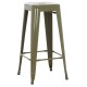 ΣΚΑΜΠΟ BAR ΜΕΤΑΛΛΙΚΟ MELITA ΣΕ DARK OLIVE GREEN HM8642.03 43x43x78 εκ.