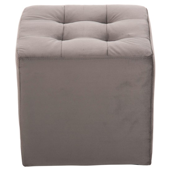 ΣΚΑΜΠΩ PUNK HM264.11 ΓΚΡΙ ΒΕΛΟΥΔΟ 39Χ39Χ36Υεκ.