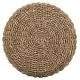 ΣΚΑΜΠΟ BEAM HM7827 ΞΥΛΟ ΤΕΑΚ ΚΑΙ SEAGRASS ΣΕ ΦΥΣΙΚΟ & ΜΑΥΡΟ Φ43x45Yεκ.