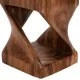 ΣΚΑΜΠΟ GEBO HM9754.11 ΤΕΤΡΑΓΩΝΟ--ΞΥΛΟ SUAR ΣΕ ΚΑΡΥΔΙ 35x35x46.5Yεκ.