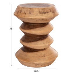 ΣΚΑΜΠΟ ΚΥΛΙΝΔΡΙΚΟ BELLOWS HM18235.11 ΜΑΣΙΦ ΞΥΛΟ SUAR ΦΥΣΙΚΟ Φ35x45Υεκ.