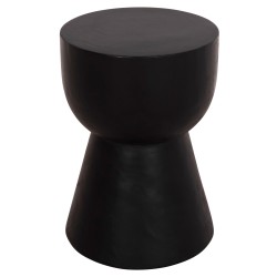 ΣΚΑΜΠΟ ΜΑΜΒΑ ΚΥΛΙΝΔΡΙΚΟ HM9901.12 ΜΑΣΙΦ ΞΥΛΟ SUAR ΣΕ ΜΑΥΡΟ Φ30x45Υεκ.