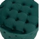 ΣΚΑΜΠΟ KASSIE ΚΥΠΑΡΙΣΣΙ ΒΕΛΟΥΔΟ ΤΥΠΟΥ CHESTERFIELD HM8406.03 Φ60x43Υ εκ.