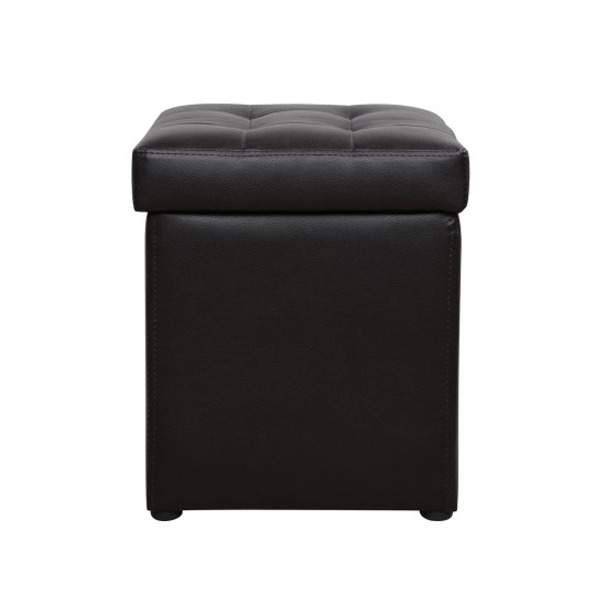 ΣΚΑΜΠΩ ΜΕ ΑΠΟΘΗΚΕΥΤΙΚΟ ΧΩΡΟ PU ΚΑΦΕ CUBE HM224.03--38x38x36.5Υεκ.