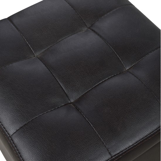 ΣΚΑΜΠΩ ΜΕ ΑΠΟΘΗΚΕΥΤΙΚΟ ΧΩΡΟ PU ΚΑΦΕ CUBE HM224.03--38x38x36.5Υεκ.