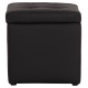 ΣΚΑΜΠΩ ΜΕ ΑΠΟΘΗΚΕΥΤΙΚΟ ΧΩΡΟ PU ΜΑΥΡΟ CUBE HM224.01 38x38x36.5Υεκ.
