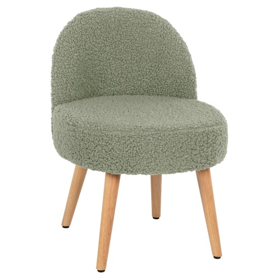 ΣΚΑΜΠΟ ΜΕ ΠΛΑΤΗ YASMINE HM8395.27 ΦΥΣΤΙΚΙ ΜΠΟΥΚΛΕ ΥΦΑΣΜΑ-ΞΥΛΙΝΑ ΠΟΔΙΑ 47x46x64,5Υεκ.