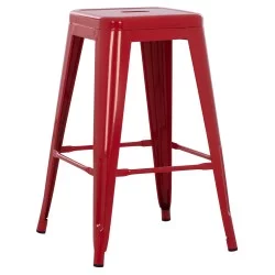 ΣΚΑΜΠΟ ΜΕΣ. ΥΨΟΥΣ MELITA HM8573.04 ΜΕΤΑΛΛΙΚΟ ΣΕ KOKKINO 43x43x67Yεκ.