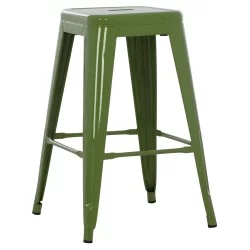 ΣΚΑΜΠΟ ΜΕΣΑΙΟΥ ΥΨΟΥΣ ΜΕΤΑΛΛΙΚΟ MELITA-PRO HM8573.50 ΓΚΡΙ 43x43x67Υεκ.