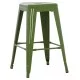 ΣΚΑΜΠΟ ΜΕΣΑΙΟΥ ΥΨΟΥΣ ΜΕΤΑΛΛΙΚΟ MELITA-PRO HM8573.53 ΣΕ LIGHT OLIVE GREEN 43x43x67Υεκ.
