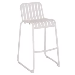 ΣΚΑΜΠΟ ΜΠΑΡ ΑΛΟΥΜΙΝΙΟΥ RACHEL HM6341.02 ΛΕΥΚΟ 47x56,5x98,5Υεκ.