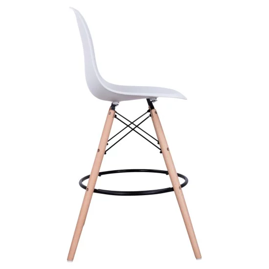 ΣΚΑΜΠΟ ΜΠΑΡ RENATA HM0173.01 ΛΕΥΚΟ 58x56x107Υ εκ.