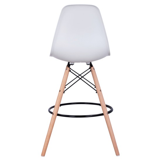 ΣΚΑΜΠΟ ΜΠΑΡ RENATA HM0173.01 ΛΕΥΚΟ 58x56x107Υ εκ.