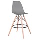 ΣΚΑΜΠΟ ΜΠΑΡ RENATA HM0173.10 ΓΚΡΙ 58x56x107Υ εκ.