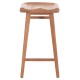 ΣΚΑΜΠΟ ΜΠΑΡ BOLMAR HM18108 ΞΥΛΟ ΤΕΑΚ ΣΕ ΦΥΣΙΚΟ 40.5x44x74Υεκ.