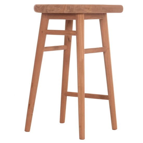 ΣΚΑΜΠΟ ΜΠΑΡ BOLMAR HM18108 ΞΥΛΟ ΤΕΑΚ ΣΕ ΦΥΣΙΚΟ 40.5x44x74Υεκ.