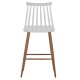 ΣΚΑΜΠΟ ΜΠΑΡ VANESSA HM9300.01 ΛΕΥΚΟ ΜΕΣΑΙΟΥ ΥΨΟΥΣ 43x45x97Υεκ.