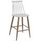 ΣΚΑΜΠΟ ΜΠΑΡ VANESSA HM9300.01 ΛΕΥΚΟ ΜΕΣΑΙΟΥ ΥΨΟΥΣ 43x45x97Υεκ.