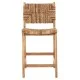 ΣΚΑΜΠΟ ΜΠΑΡ WALTER HM9842 ΞΥΛO TEAK ΣΕ ΦΥΣΙΚΟ-ΨΑΘΑ 46x55x96Υεκ.