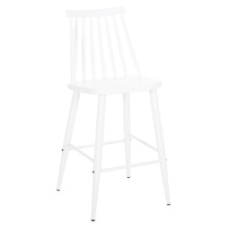 ΣΚΑΜΠΟ ΜΠΑΡ ΜΕΣΑΙΟΥ ΥΨΟΥΣ VANESSA HM9300.11 ΠΟΛΥΠΡΟΠΥΛΕΝΙΟ & ΜΕΤΑΛΛΟ-ΛΕΥΚΟ 45,5x46x97Υεκ