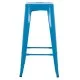 ΣΚΑΜΠΟ ΜΠΑΡ ΜΕΤΑΛΛΙΚΟ MELITA-PRO HM8642.48 ΣΕ ΜΠΛΕ 43x43x78Υεκ.