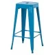 ΣΚΑΜΠΟ ΜΠΑΡ ΜΕΤΑΛΛΙΚΟ MELITA-PRO HM8642.48 ΣΕ ΜΠΛΕ 43x43x78Υεκ.